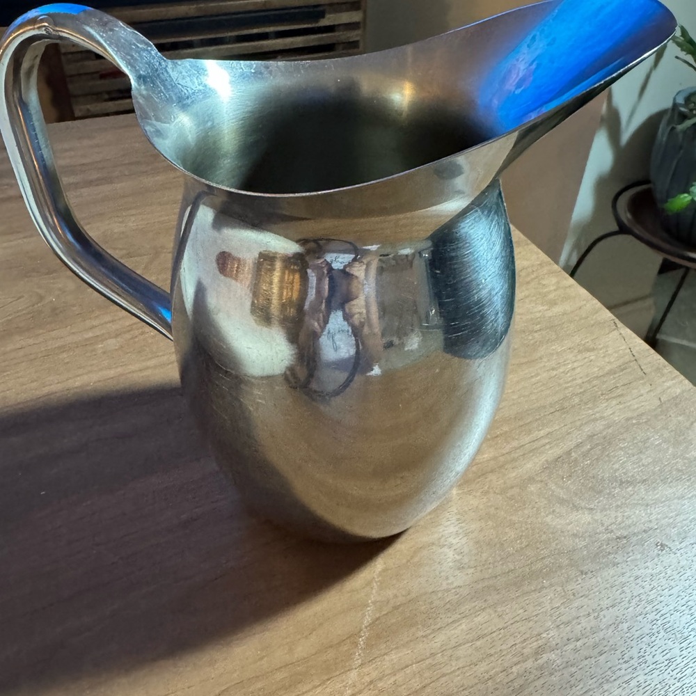 Vintage Vollrath Stainless Steel Pitcher #8202